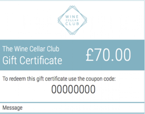 £70 Gift Certificate 